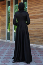 Load image into Gallery viewer, Black Evening Dress - Buy Abaya Online